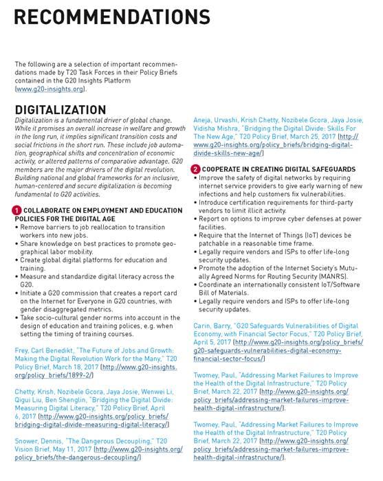 浙大管院科研團隊兩項重要學術成果入選2017德國G20智庫峰會政策建議！