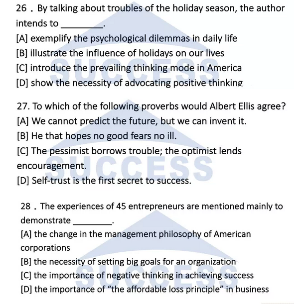 強攻40分—基礎閱讀必做預測訓練題03